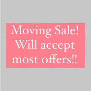 Moving sale!!!